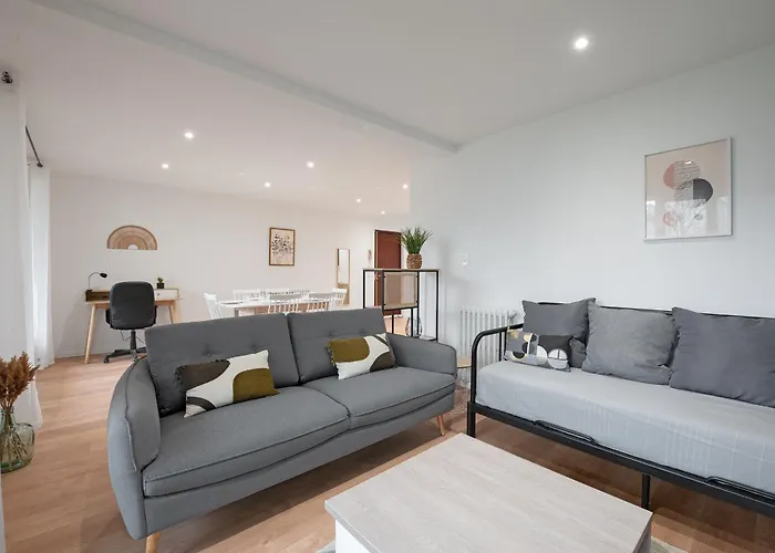 Lejlighed Spacieux T3 Avec 2 Parkings Gratuits Et 2 Balcons